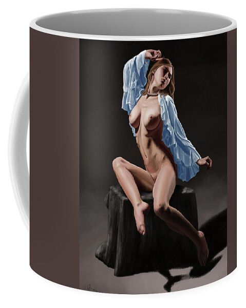Joe Ogle Coffee Mug featuring the digital art Jesse by Joseph Ogle