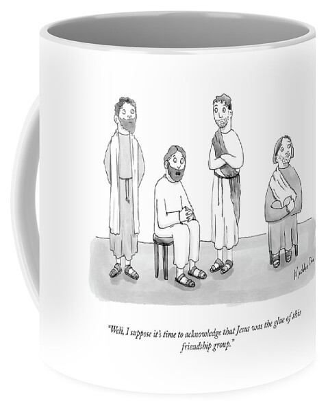 Jesus Was The Glue Coffee Mug