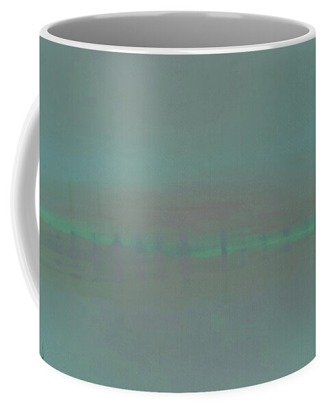 Abstract Coffee Mug featuring the digital art June - So May It Secretly Begin by Ken Walker