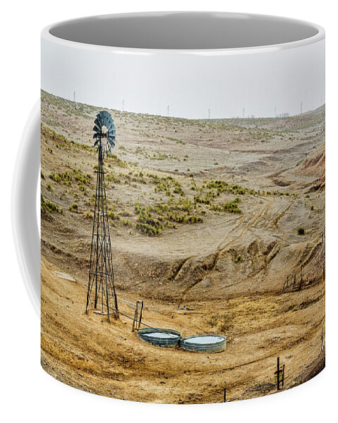 Jon Burch Coffee Mug featuring the photograph Kansas Watering Hole by Jon Burch Photography