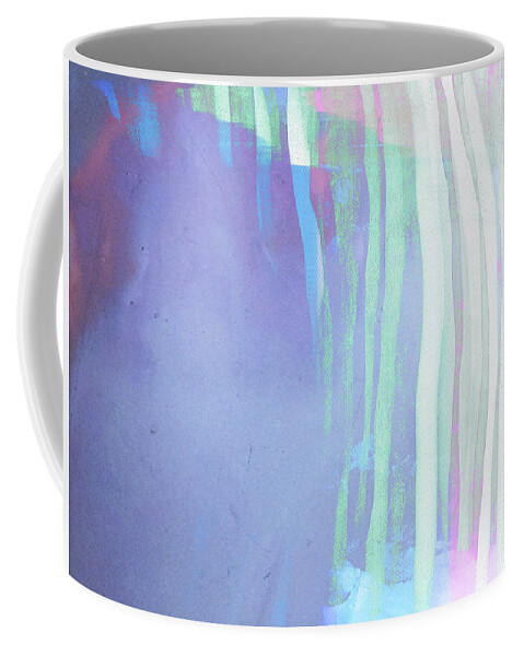 Abstract. Painterly Coffee Mug featuring the painting Keep all that matters close abstract by Itsonlythemoon