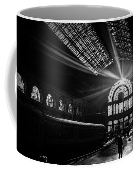 Budapest Coffee Mug featuring the photograph Keleti Train Station - Budapest, Hungary by Tito Slack