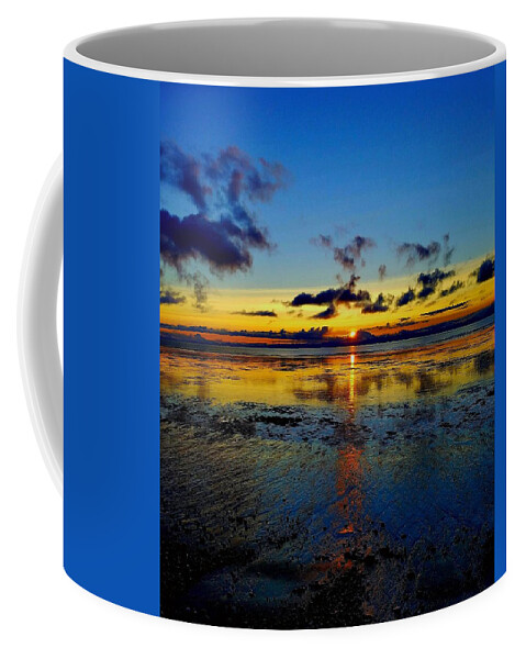 Sunset Coffee Mug featuring the photograph Kenai Sunset by LaDonna McCray