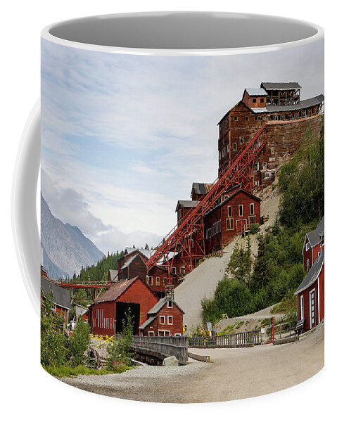 Alaska Coffee Mug featuring the photograph Kennecott Ruins II by Cheryl Strahl
