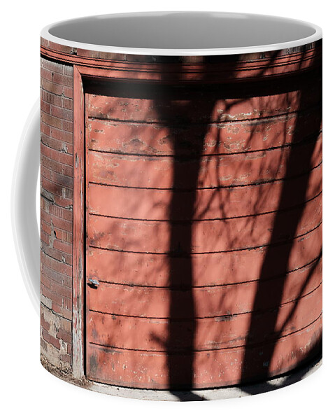 Urban Coffee Mug featuring the photograph Ketchup Shadows by Kreddible Trout