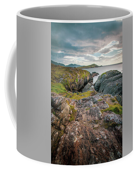 Rugged Coffee Mug featuring the photograph Kilcatherine Points by Mark Callanan