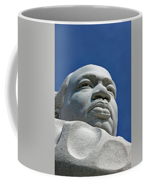 Martin Luther King Coffee Mug featuring the photograph King6454 by Carolyn Stagger Cokley