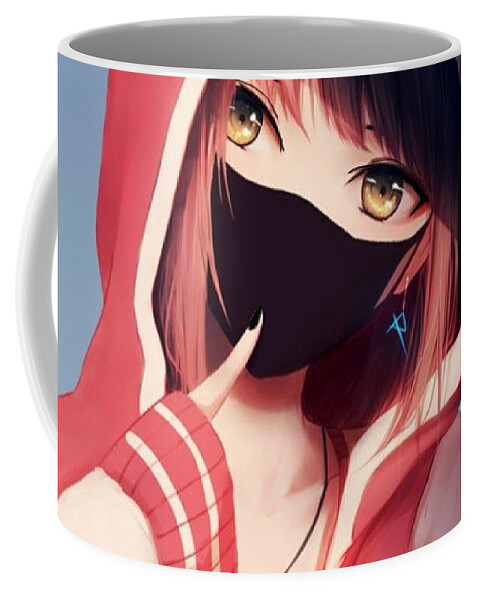 Kleki Anime Coffee Mug by Nicholas Wenglikowski - Pixels