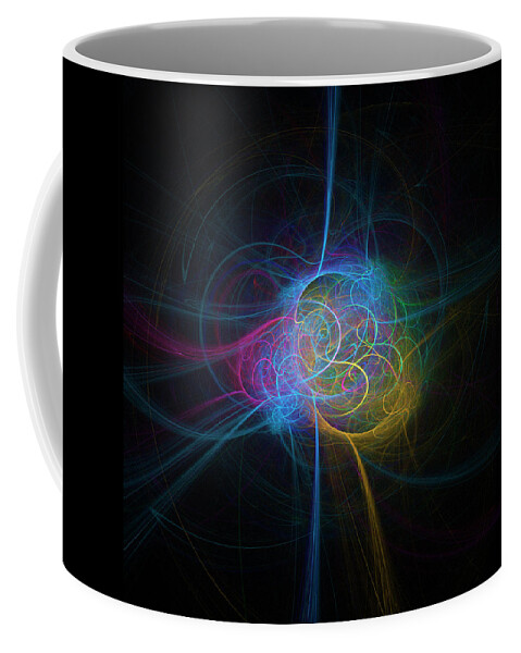 Rick Drent Coffee Mug featuring the digital art Knot by Rick Drent