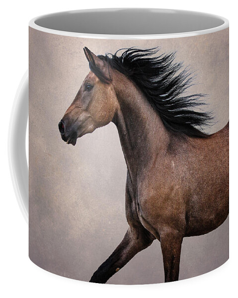 Horse Coffee Mug featuring the photograph Knox - Horse Art by Lisa Saint