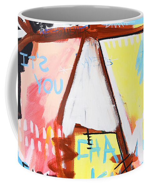 George Floyd Art Coffee Mug featuring the painting La Negresse Biarritz by Pistache Artists