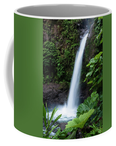 La Paz Coffee Mug featuring the photograph La Paz Waterfall by Oscar Gutierrez