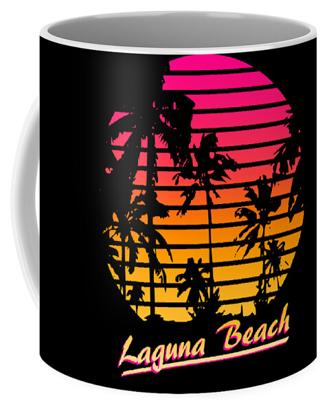 Classic Coffee Mug featuring the digital art Laguna Beach by Filip Schpindel
