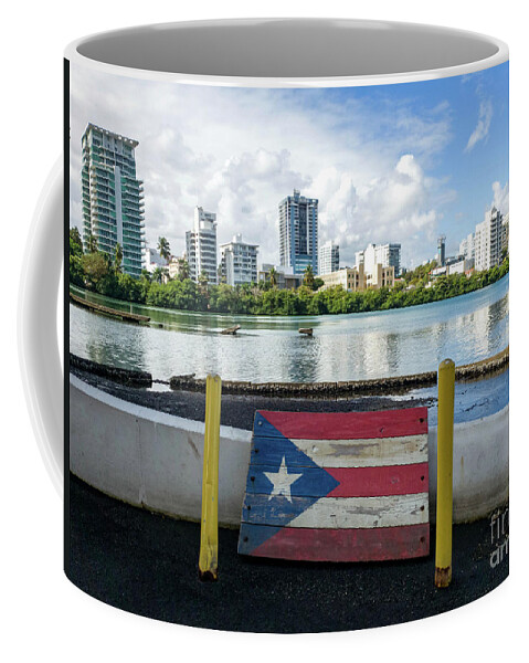 Lagoon Coffee Mug featuring the photograph Laguna del Condado, San Juan, Puerto Rico by Beachtown Views