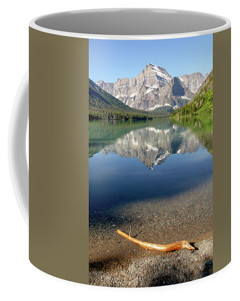 Glacier National Park Coffee Mug featuring the photograph Lake Josephine Beautiful Morning by Jack Bell