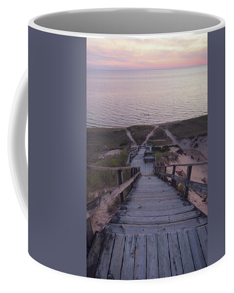 Mountain Coffee Mug featuring the photograph Lake Michigan show off by Go and Flow Photos