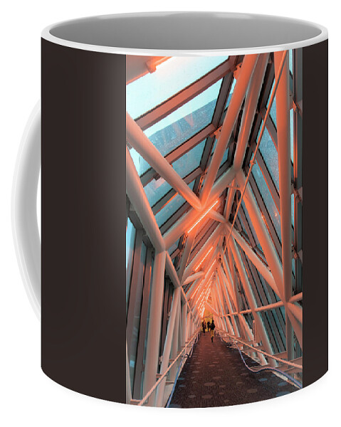Architecture Coffee Mug featuring the photograph Last Goodbyes by Mary Lee Dereske