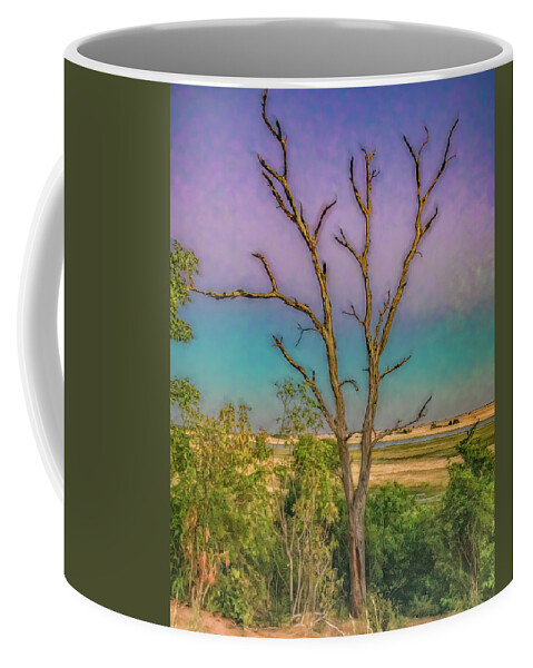 Africa Coffee Mug featuring the photograph Last Morning by Marcy Wielfaert