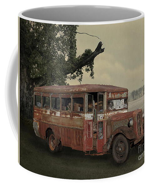 1936 Coffee Mug featuring the photograph Last Stop by Ron Long