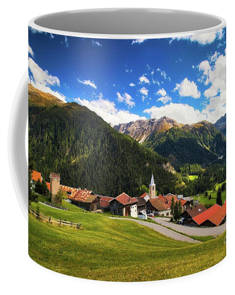 Switzerland Coffee Mug featuring the photograph Latsch und Albulatal by Thomas Nay