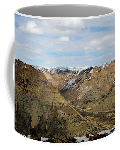Mountains Coffee Mug featuring the photograph Layers by Doug Wittrock