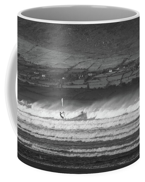 Cloghane Coffee Mug featuring the photograph Layers of Fermoyle by Mark Callanan