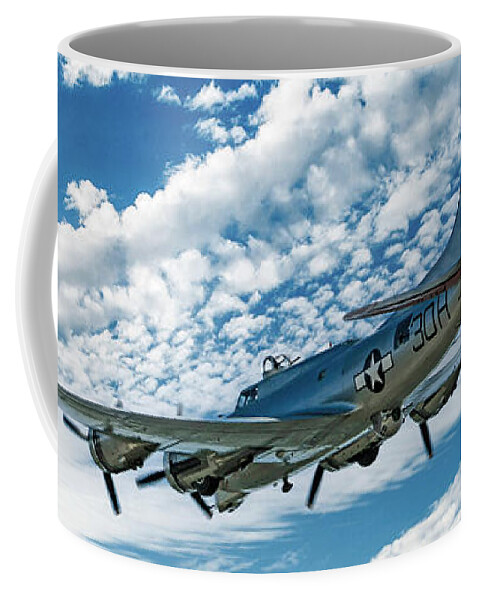 Ww2 Coffee Mug featuring the photograph Left Rudder by Chris Smith