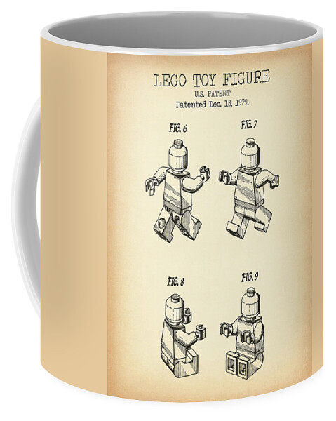 Lego toy vintage poster Coffee Mug