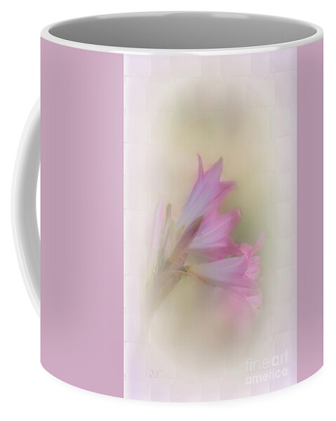 Lily Coffee Mug featuring the photograph Easter Lily in Pastel by Elaine Teague