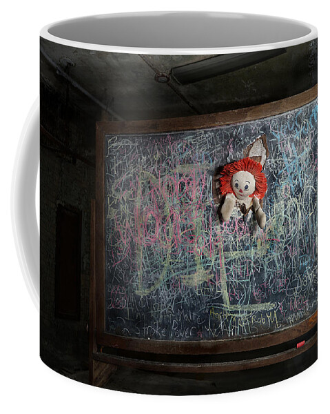 Lesson Time Nightmare Coffee Mug featuring the photograph Lesson Time Nightmare by Richard Reeve