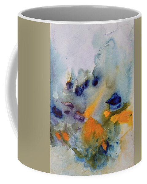 Watercolor Coffee Mug featuring the painting Liberation by Dick Richards