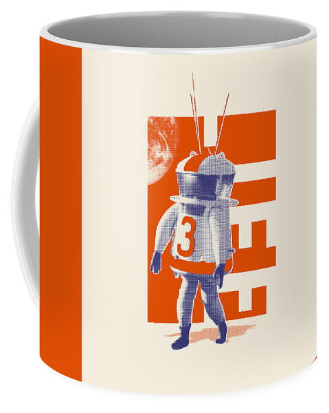 Space Suit Coffee Mug featuring the photograph LIFE in Space by LIFE Picture Collection