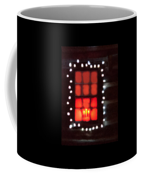 Candle Coffee Mug featuring the mixed media Light a Candle by Moira Law