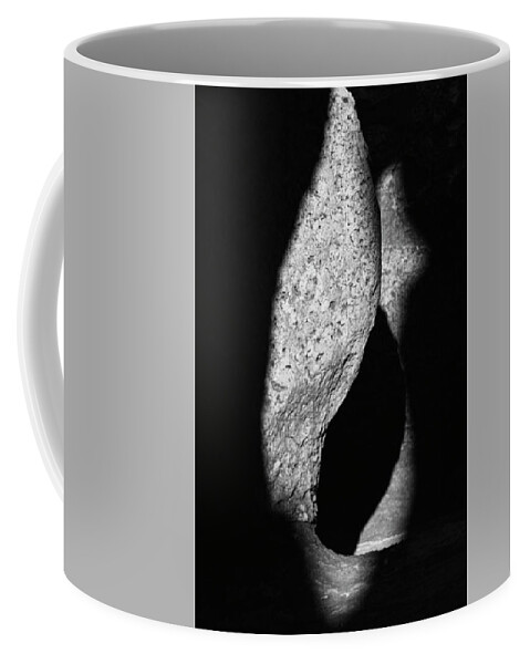 Abstract Coffee Mug featuring the photograph Light and Shadow by Mary Lee Dereske