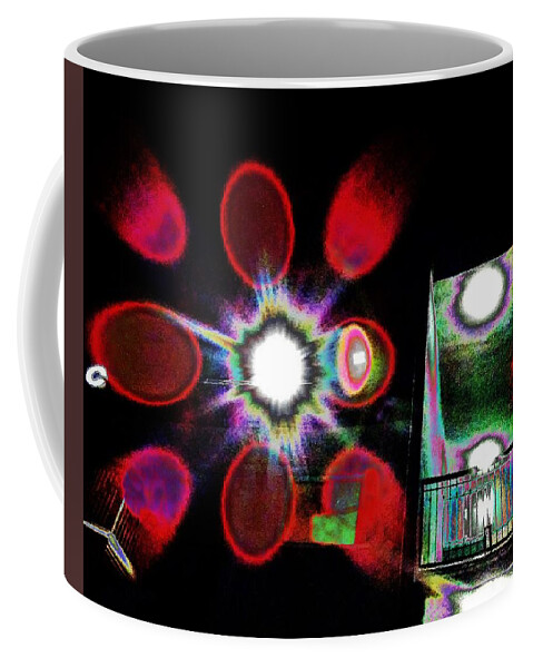 Night Light Coffee Mug featuring the photograph Light and Stairwell by Andrew Lawrence