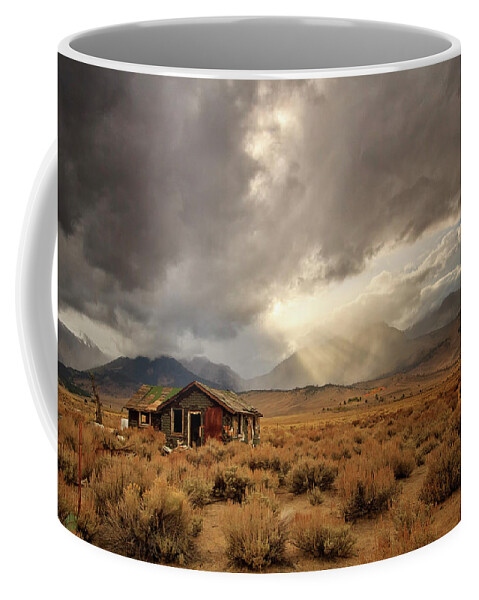 Sunrays Coffee Mug featuring the photograph Light Break In The Valley by Erick Castellon