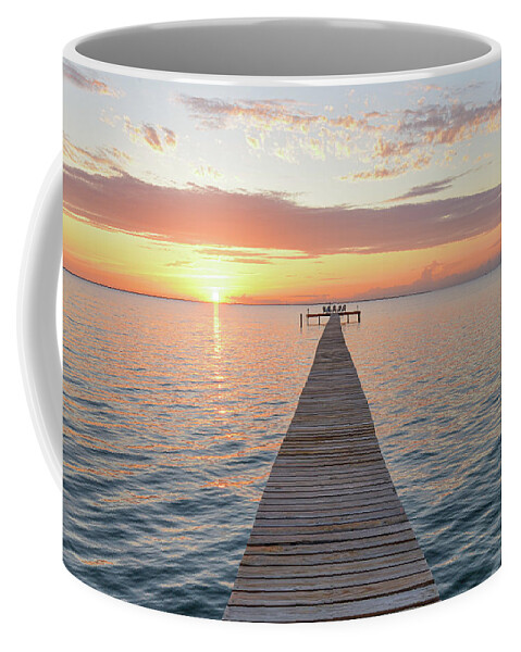 Sunset Coffee Mug featuring the photograph Light Breeze by Christopher Rice