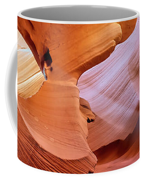Antelope Canyon Coffee Mug featuring the photograph Light It Up by Dan McGeorge