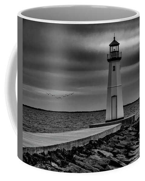 Lighthouse Coffee Mug featuring the photograph Lighthouse by Cathy Kovarik