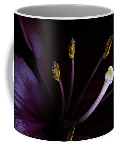 Botanica Coffee Mug featuring the photograph Lily 3684 by Julie Powell