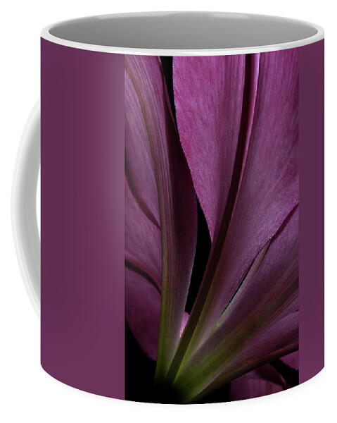 Botanical Coffee Mug featuring the photograph Lily 4148 by Julie Powell