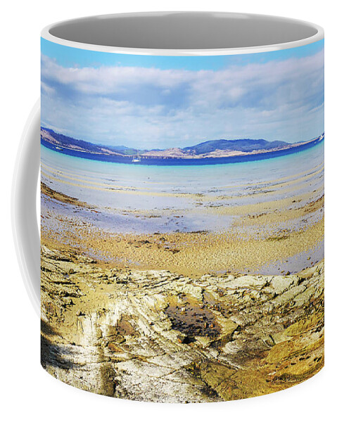 Tantalising Coffee Mug featuring the photograph Lime Bay Tasmania 1 by Lexa Harpell