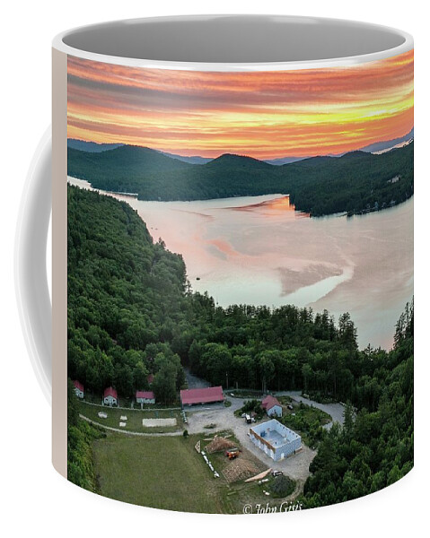 Coffee Mug featuring the photograph Lions Camp Pride by John Gisis