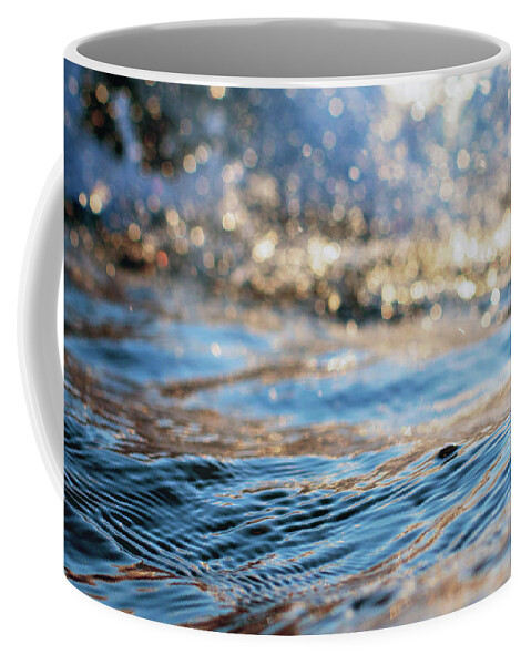 Sea Coffee Mug featuring the photograph Liquid Sunrise by Stelios Kleanthous