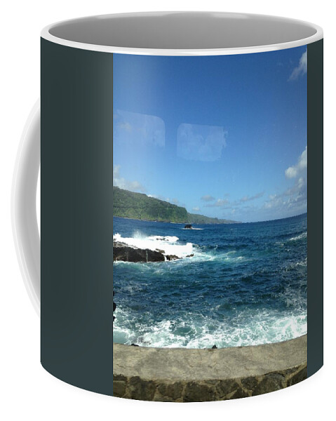  Coffee Mug featuring the painting Lisloffinna 3 by Trevor A Smith
