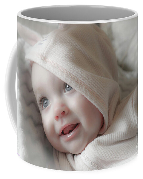 Baby Coffee Mug featuring the photograph Little Girl by Veronica Batterson