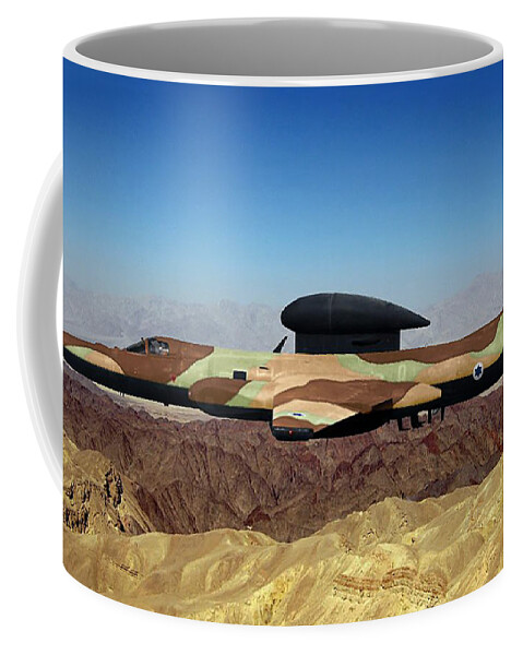 Lockheed Coffee Mug featuring the digital art Lockheed U-2I Mehrahghel by Custom Aviation Art