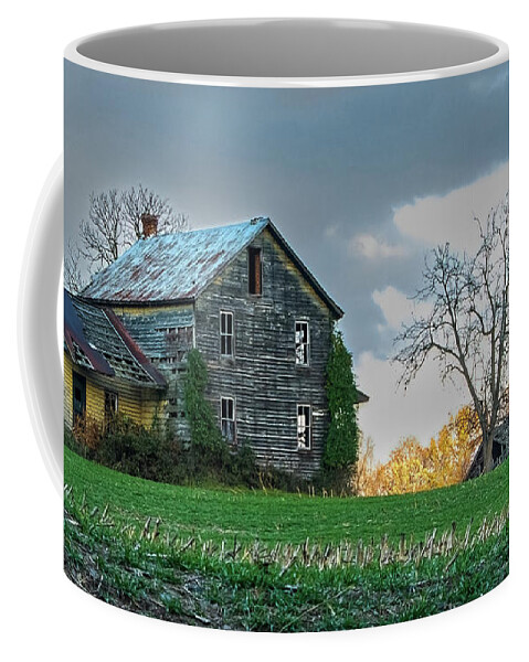 Architecture Coffee Mug featuring the photograph Long Forgotten by Brian Shoemaker