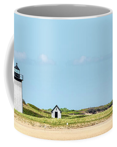 Lighthouse Coffee Mug featuring the photograph Long Point Lighthouse by Rod Best