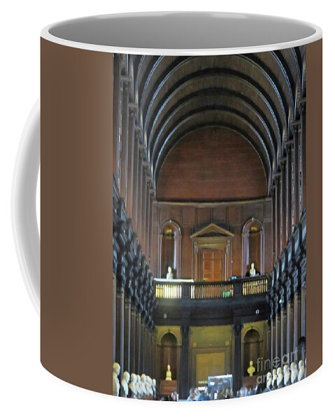 Long Room Library Coffee Mug featuring the photograph Long Room Library by Cindy Murphy